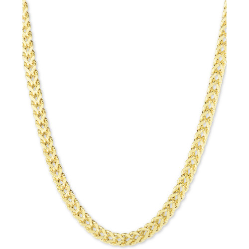 Franco Link 24" Chain Necklace (3.9mm) in 10k Gold