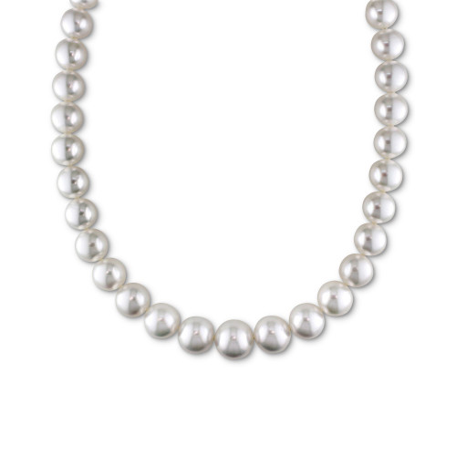 Cultured South Sea Cultured Pearl (10-12mm) Graduated 18" Collar Necklace