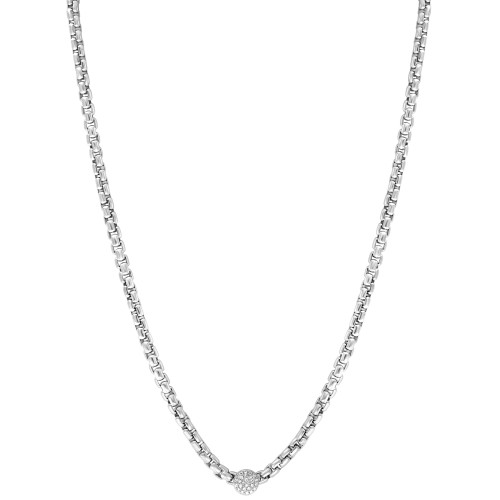 EFFY® Diamond Cluster 18" Pendant Necklace (1/10 ct. t.w.) in Sterling Silver