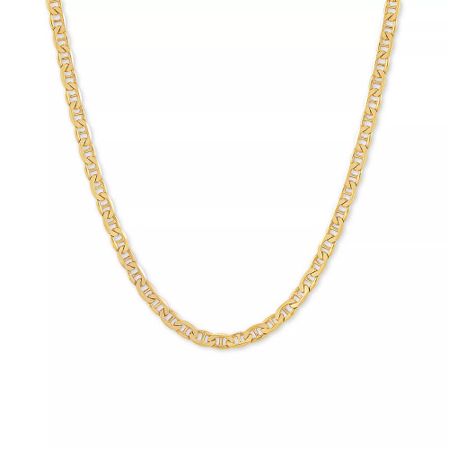 Mariner Link 22" Chain Necklace (3-1/2mm) in 18k Gold-Plated Sterling or Sterling SilverSilver