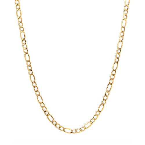 18" Figaro Link (5-3/4mm) Chain Necklace in 14k Gold