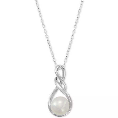 Cultured Freshwater Pearl (8-1/2mm) 18" Pendant Necklace, Created for Macy's