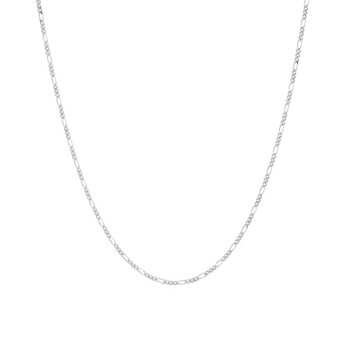 Figaro Link 18" Chain Necklace in 14k Gold-Plated Sterling Silver, Created for Macy's (Also in Sterling Silver)