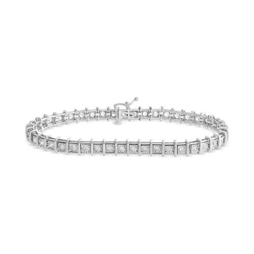Diamond Tennis Bracelet (2 ct. t.w.) in 14k White or Yellow Gold