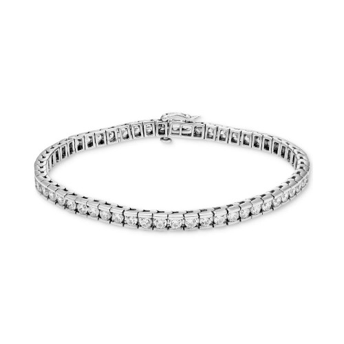 Diamond Tennis Bracelet (5 ct. t.w.) in 14k White or Yellow Gold