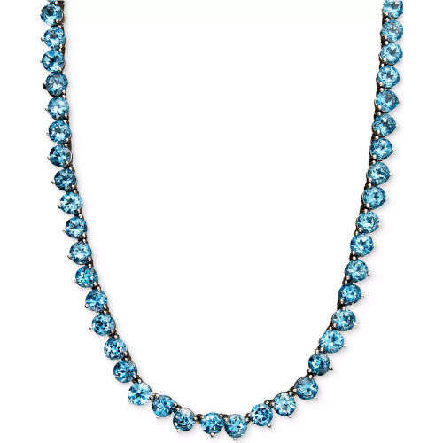 Amethyst Necklace (30 ct. t.w.) in Sterling Silver (Also Available in Peridot, Blue Topaz, Garnet & Multi-Stone)