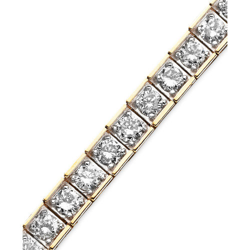 Diamond Bracelet in 10k Gold (5 ct. t.w.)