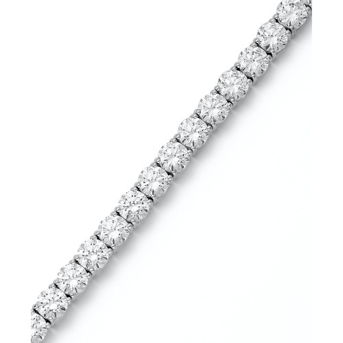 Sterling Silver Bracelet, Cubic Zirconia Tennis Bracelet (31 ct. t.w.)