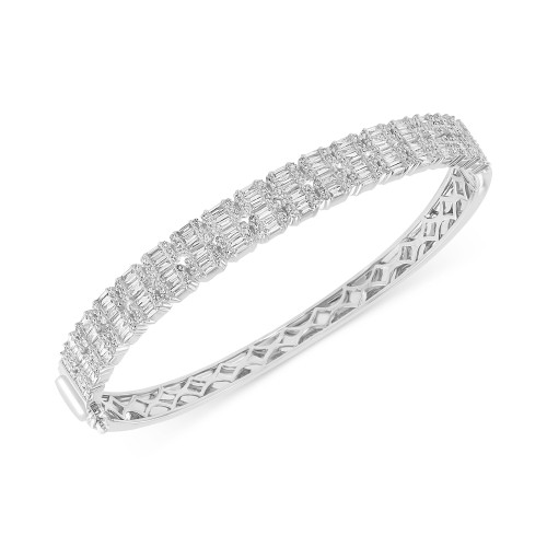 EFFY® Diamond Bangle Bracelet (2 ct. t.w.) in 14k White Gold