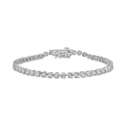 Diamond Tennis Bracelet (1 ct. t.w.) in 14k White Gold