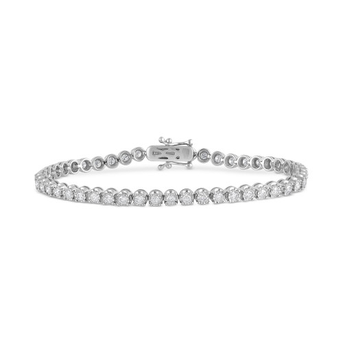 Diamond Tennis Bracelet (2 ct. t.w.) in 10k White Gold