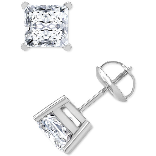 Diamond Earrings (3 ct. t.w.) in 14k White Gold