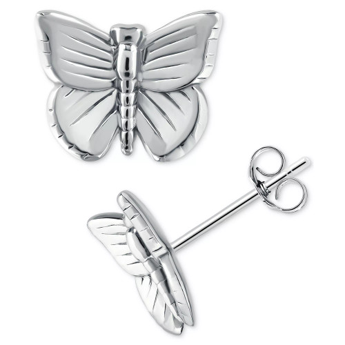 Textured Butterfly Stud Earrings, Created for Macy's