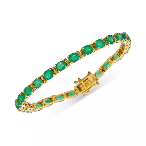 Ruby Tennis Bracelet (14 ct. t.w.) in 14k Gold-Plated Sterling Silver (Also in Emerald & Tanzanite)