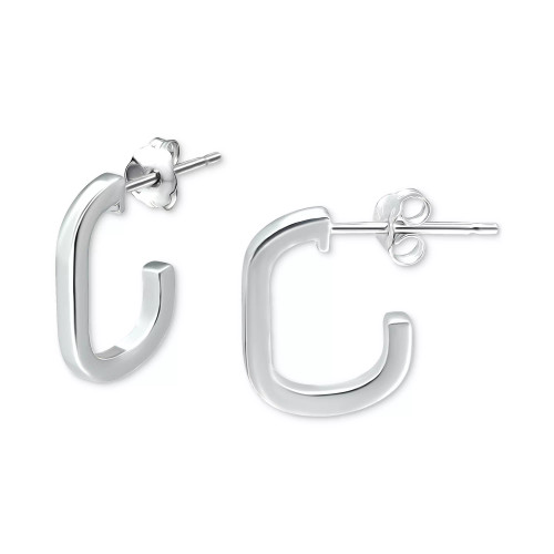 Square Tube Small Hoop Earrings, Created for Macy's