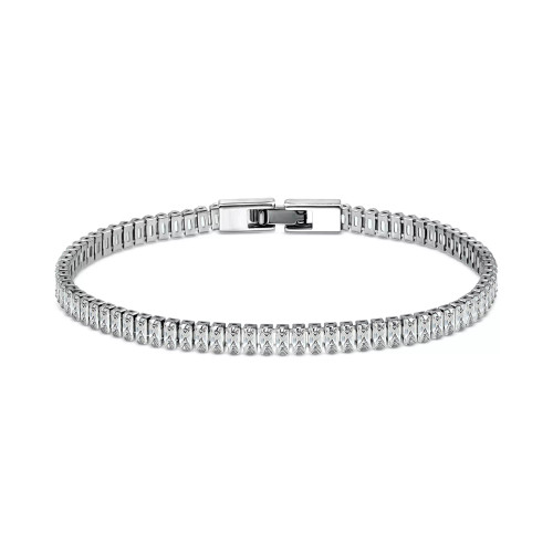 Cubic Zirconia Baguette Tennis Bracelet, Created for Macy's