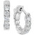 Diamond Huggie Hoop Earrings (1 ct. t.w.) in 14k White or Yellow Gold