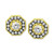Cubic Zirconia Octagon Stud Earrings in 18k Gold-Plated Sterling, Created for Macy's
