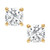 Certified Lab Grown Diamond Cushion Stud Earrings (4 ct. t.w.) in 14k Gold
