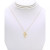 Diamond Open Cross Pendant Necklace (1/20 ct. t.w.) in 14K Yellow, White or Rose Gold