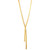Herringbone 17" Lariat Necklace in 18k Gold-Plated Sterling Silver, Created for Macy's