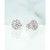 Diamond Flower Burst Stud Earrings (1/10 ct. t.w.)  in Sterling Silver, Created for Macys