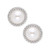 Cultured Freshwater Pearl (6 mm) Diamond Accent Earrings in Sterling Silver