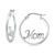 Giani Bernini Infinity Accent Small Hoop Earrings in Sterling Silver, 0.75", Created for Macy's, Created for Macy's