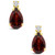 Garnet (1 ct.t.w) and Diamond Accent in 14K Yellow Gold
