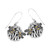 Sweet Dragonfly Love Potion Sterling Silver Earrings Embellished by 18K Gold Accents on 4 Strips of Dragonfly's Wings
