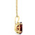 Garnet (3-1/10 ct. t.w.) Pendant Necklace in 14K Yellow Gold