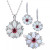 Lab-Created Opal, Rhodolite Garnet, & Lab-Created White Sapphire Jewelry Collection in Sterling Silver