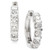 14k White Gold Diamond Hoop Earrings (2 ct. t.w.)