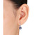Sapphire (4-1/3 ct. t.w.) & Diamond (1/7 ct. t.w.) Flower Drop Earrings in 10k White Gold