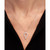 Diamond Inverted Teardrop 18" Pendant Necklace (1/4 ct. t.w.) in 10k White Gold