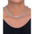 Diamond Mesh Collar Necklace in 14k Gold and Sterling Silver (1/4 ct. t.w.)