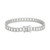 Cubic Zirconia Rectangle Tennis Bracelet in Sterling Silver, Created for Macy's
