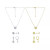 Cubic Zirconia Starburst Disc Pendant Necklace, Stud & Drop Earrings Collection, Created for Macy's