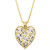 Heart Openwork Pendant Necklace in Sterling Silver & 18k Gold-Plate, 18" + 2" extender, Created for Macy's