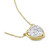 Lab-Created Moissanite Heart Solitaire 17" Pendant Necklace (2 ct. t.w.) in 10k Gold