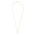 Cultured Freshwater Pearl (8mm) and Diamond Accent 18" Pendant Necklace in 14k Yellow Gold