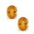 Citrine (2-3/8 ct. t.w.) Stud Earrings in 14K White Gold