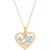 Mom Heart 18" Pendant Necklace in 10k Gold