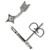 Jac+Jo by Anzie Arrow Ear Crawler Studs