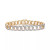 Men's Diamond Link Bracelet (1 ct. t.w.) in 14k Gold-Plated Sterling Silver and Sterling Silver