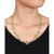 Cultured Freshwater Pearl (9-10mm) Open Link 20" Statement Necklace in 18K Gold-Plated Sterling Silver