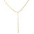 Paperclip Link 18" Lariat Necklace in 18k Gold-Plated Sterling Silver, Created for Macy's