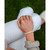 Cultured Freshwater Pearl (4-1/2 - 5mm) & Polished Bead Station Stretch Bracelet in 18k Gold-Plated Sterling Silver