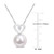 Cultured South Sea Pearl (9-1/2mm) & Diamond (1/20 ct. t.w.) Heart 17" Pendant Necklace in 10k White Gold