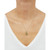 Peridot (1-9/10 ct. t.w.) & Diamond Accent 18" Pendant Necklace in Two-Tone Gold